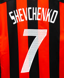 AC Milan 2003-04 Shevchenko Player Issue Home Kit (M)