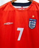 England 2004 Beckham Away Kit (L)