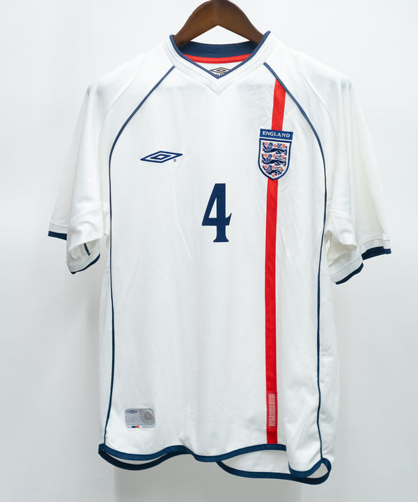 England 2002 Gerrard Home Kit (L)