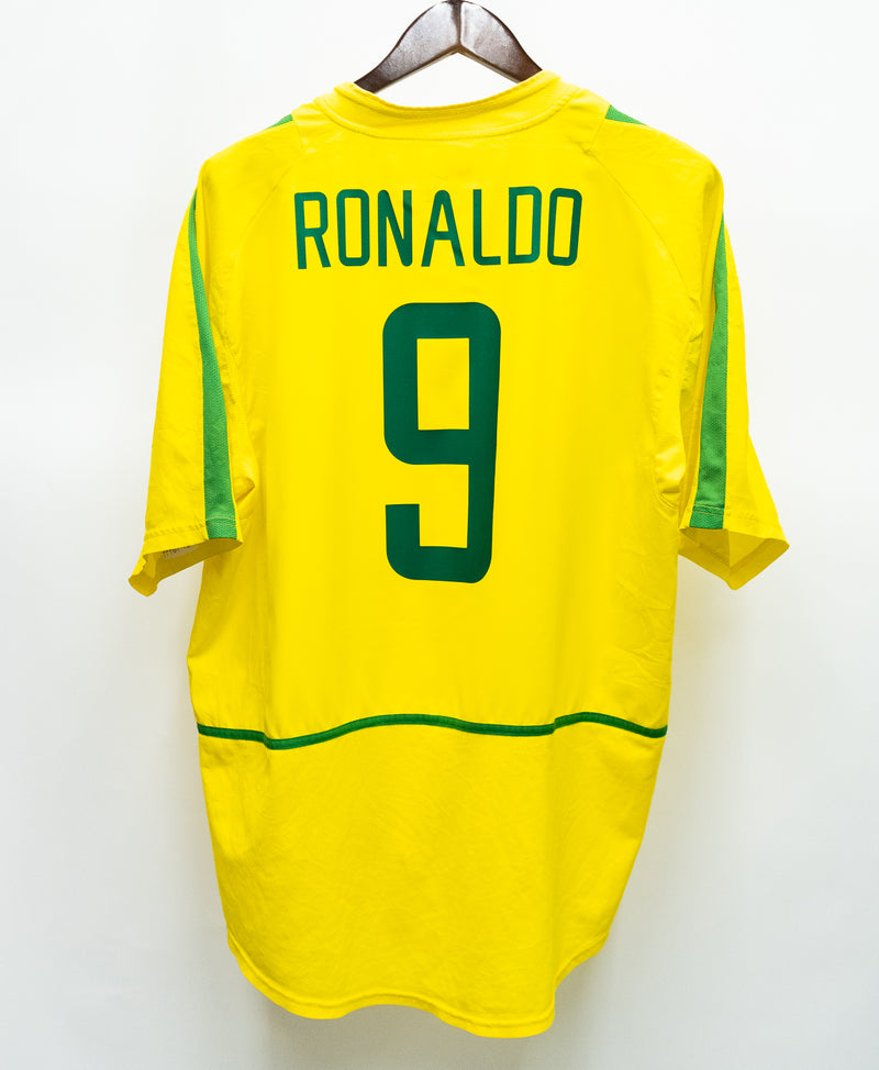 Brazil 2002 Ronaldo Home Kit (2XL)