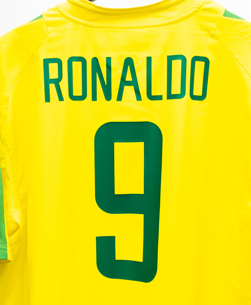 Brazil 2002 Ronaldo Home Kit (2XL)