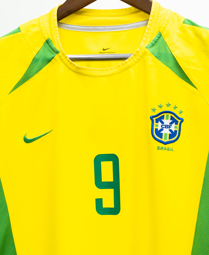 Brazil 2002 Ronaldo Home Kit (2XL)