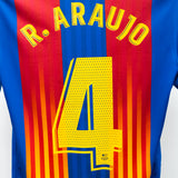 Barcelona 2021-22 R. Araujo Fourth Kit (S)