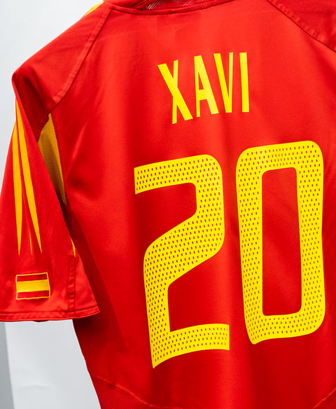 Spain 2004 Xavi Home Kit (M)