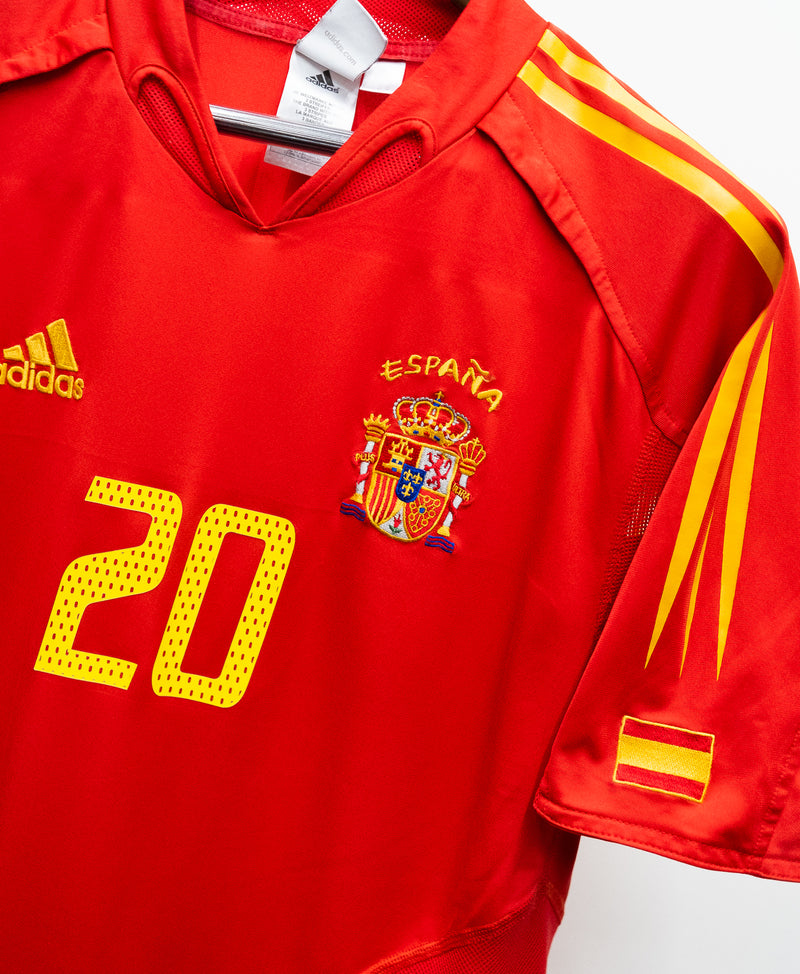 Spain 2004 Xavi Home Kit (M)