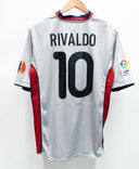 Barcelona 2000-01 Rivaldo Away Kit (XL)
