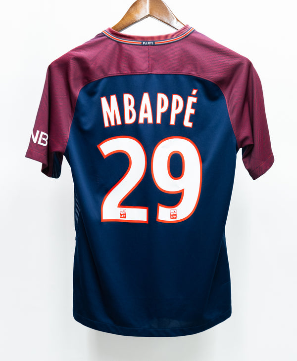 PSG 2017-18 Mbappe Home Kit (S)