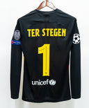 Barcelona 2019-20 Ter Stegen Long Sleeve Goalkeeper Kit (S)