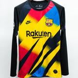 Barcelona 2019-20 Ter Stegen Long Sleeve Goalkeeper Kit (S)