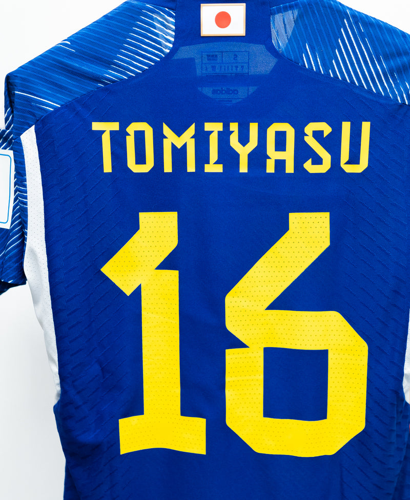 Japan 2022 Tomiyasu Player Issue Home Kit W/ Tags (S)