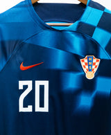 Croatia 2022 Gvardiol Away Kit (S)