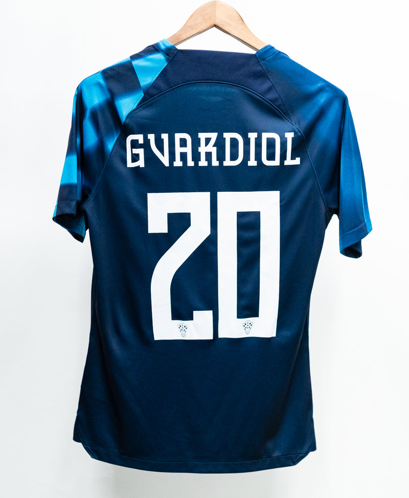 Croatia 2022 Gvardiol Away Kit (S)