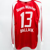 Bayern Munchen 2003-04 Ballack Long Sleeve Home Kit (XL)