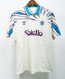 Napoli 1991-92 Di Napoli Match Worn Away Kit (L)