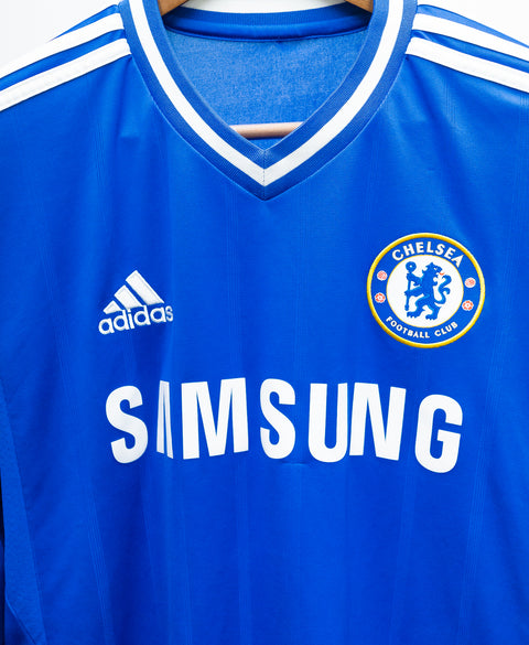 Chelsea 2013-14 Lukaku Long Sleeve Home Kit (M)