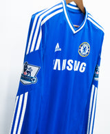 Chelsea 2013-14 Lukaku Long Sleeve Home Kit (M)