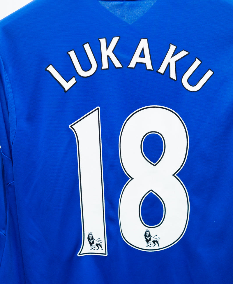 Chelsea 2013-14 Lukaku Long Sleeve Home Kit (M)