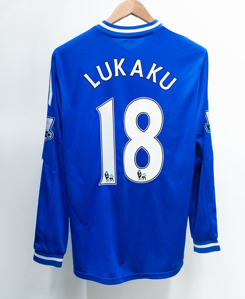 Chelsea 2013-14 Lukaku Long Sleeve Home Kit (M)