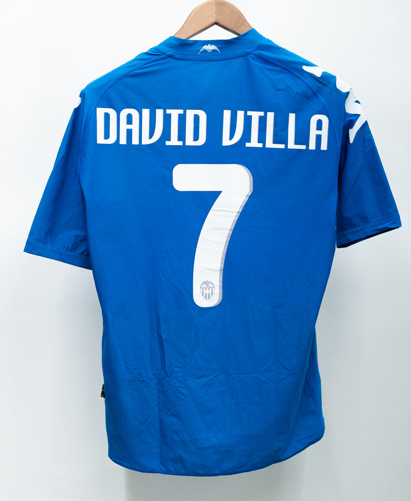 Valencia 2010-11 David Villa Third Kit (L)