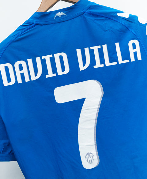 Valencia 2010-11 David Villa Third Kit (L)