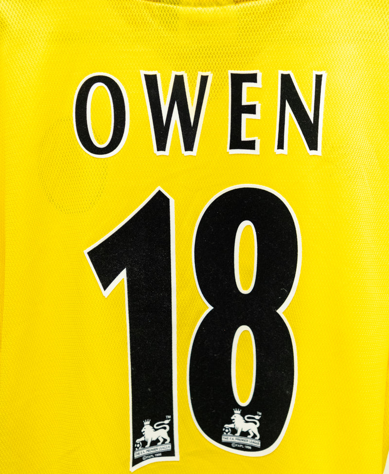 Liverpool 1997-99 Owen Away Kit (2XL)