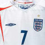 England 2006 Beckham Home Kit (M)