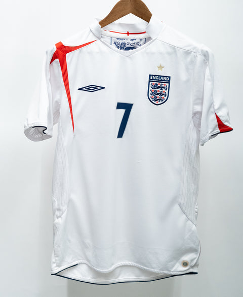 England 2006 Beckham Home Kit (M)