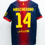 Barcelona 2012-13 Mascherano Home Kit (L)