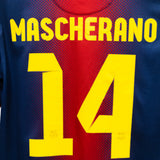 Barcelona 2012-13 Mascherano Home Kit (L)