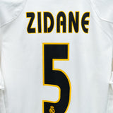 Real Madrid 2004-05 Zidane Home Kit (M)