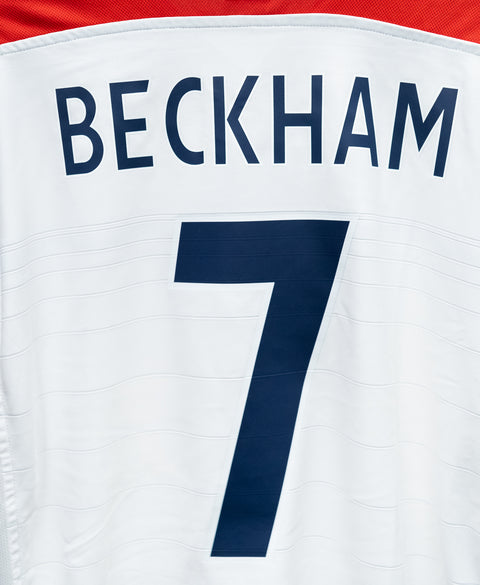 England 2004 Beckham Home Kit (XL)