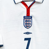 England 2004 Beckham Home Kit (XL)