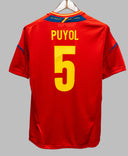 Spain 2012 Puyol Home Kit W/ Tags (M)