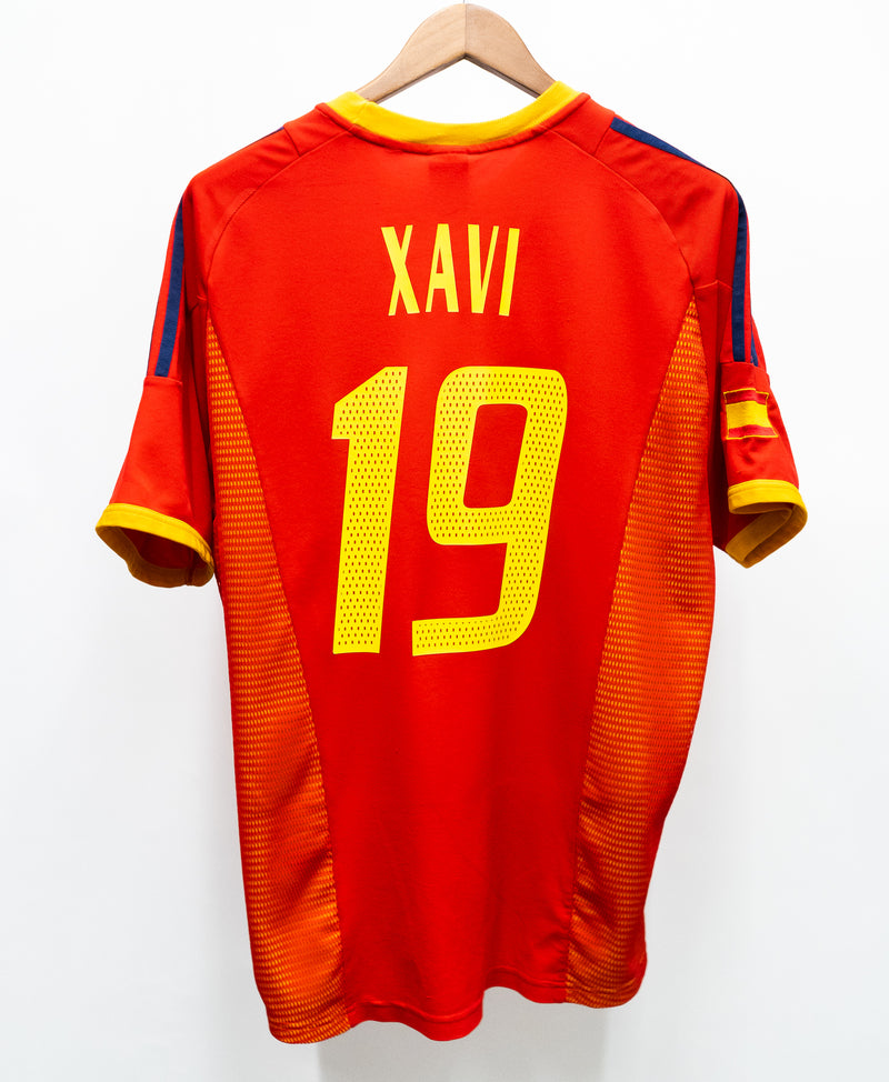 Spain 2002 Xavi Home Kit (L)