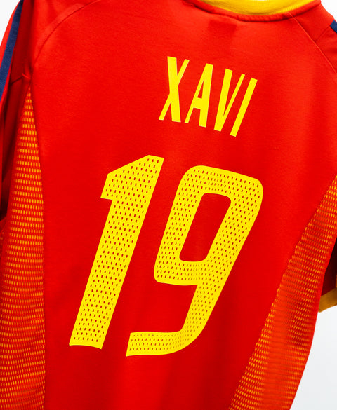 Spain 2002 Xavi Home Kit (L)