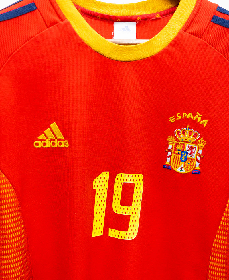 Spain 2002 Xavi Home Kit (L)