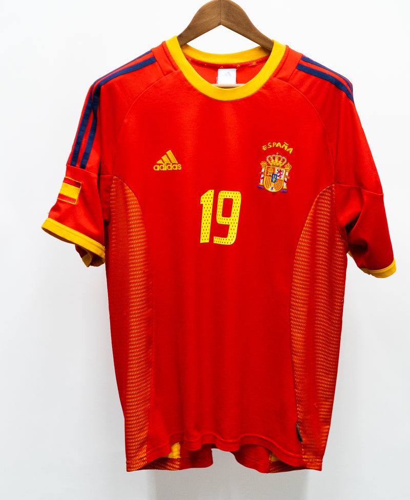 Spain 2002 Xavi Home Kit (L)