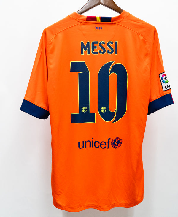 Barcelona 2014-15 Messi Away Kit (XL)