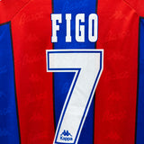 Barcelona 1995-97 Figo Home Kit (XL)