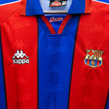 Barcelona 1995-97 Figo Home Kit (XL)