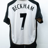 Manchester United 2001-02 Beckham Reversible Away & Third Kit (L)