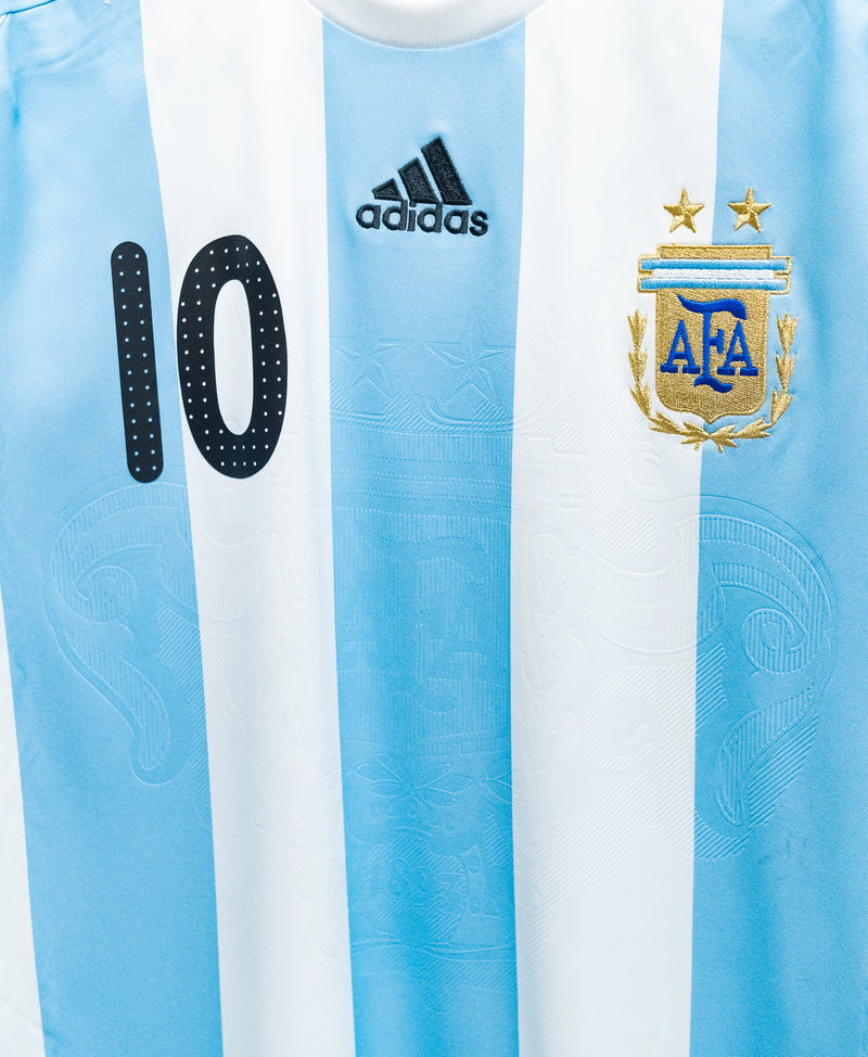 Argentina 2008 Riquelme Home Kit W/ Tags (L)