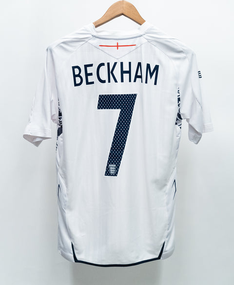 England 2008 Beckham Home Kit (M)