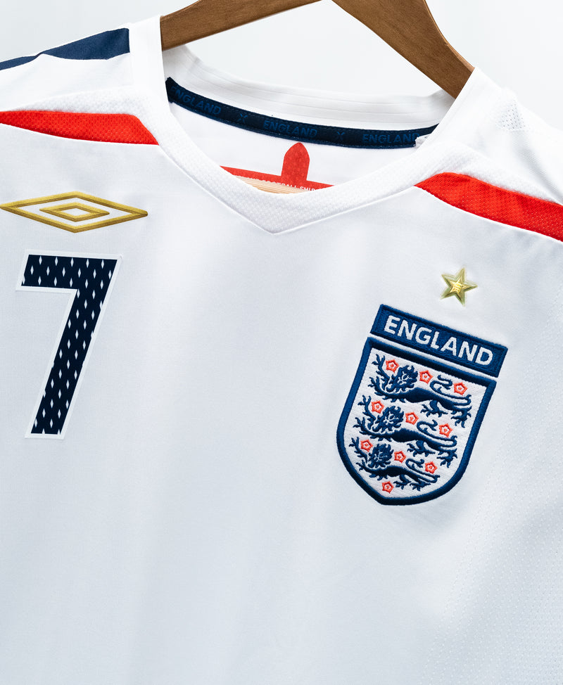 England 2008 Beckham Home Kit (M)