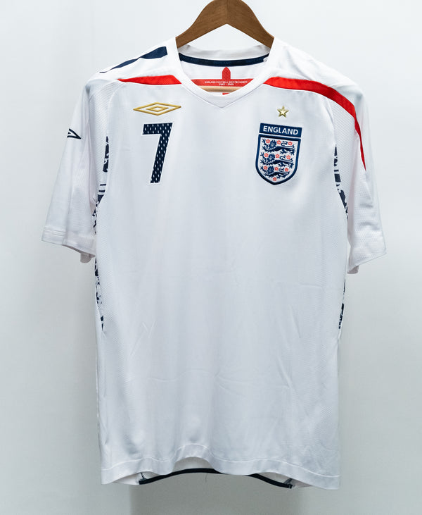 England 2008 Beckham Home Kit (M)