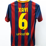 Barcelona 2013-14 Xavi Home Kit (S)
