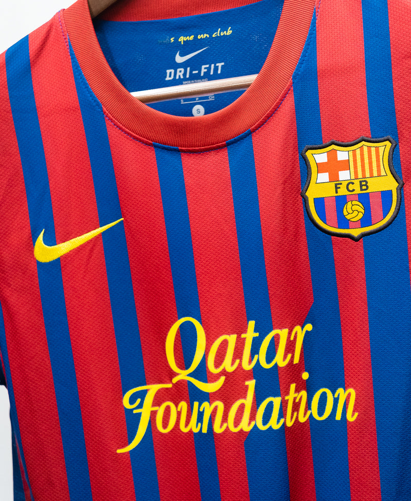 Barcelona 2011-12 A. Iniesta Home Kit (S)