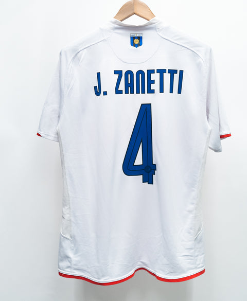 Inter Milan 2007-08 J. Zanetti Away Kit (XL)