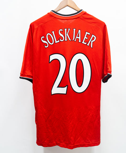 Manchester United 2000-02 Solskjaer Home Kit (XL)