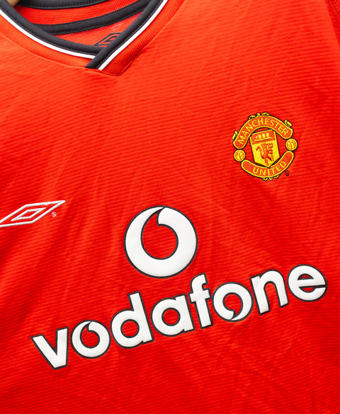 Manchester United 2000-02 Solskjaer Home Kit (XL)